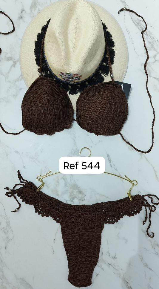 Vestido de Baño Crochet Donabella BA | Bikini Artesanal Premium – Pago Contra Entrega Colombia