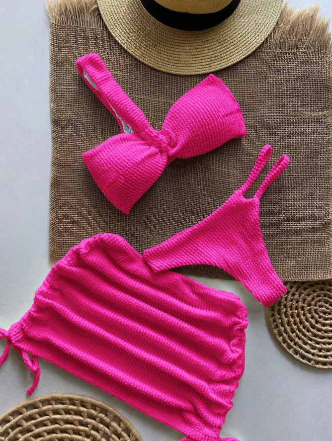 Donabella Amalfi Bikini 3 Piezas | Bikini con Falda Playera Premium – Pago Contra Entrega Colombia