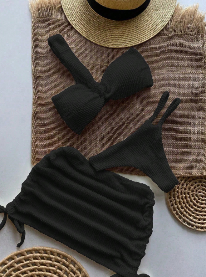 Donabella Amalfi Bikini 3 Piezas | Bikini con Falda Playera Premium – Pago Contra Entrega Colombia