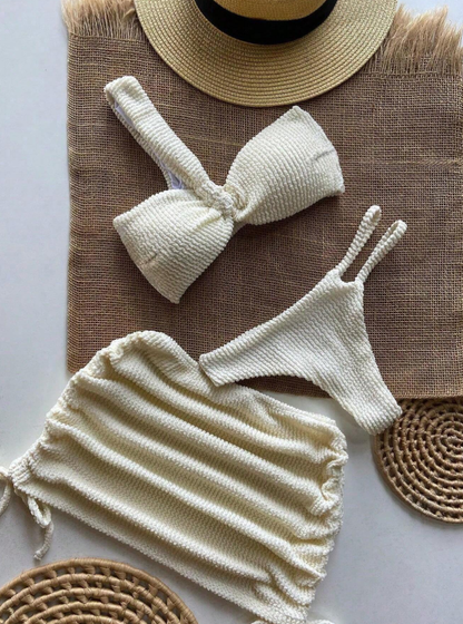 Donabella Amalfi Bikini 3 Piezas | Bikini con Falda Playera Premium – Pago Contra Entrega Colombia